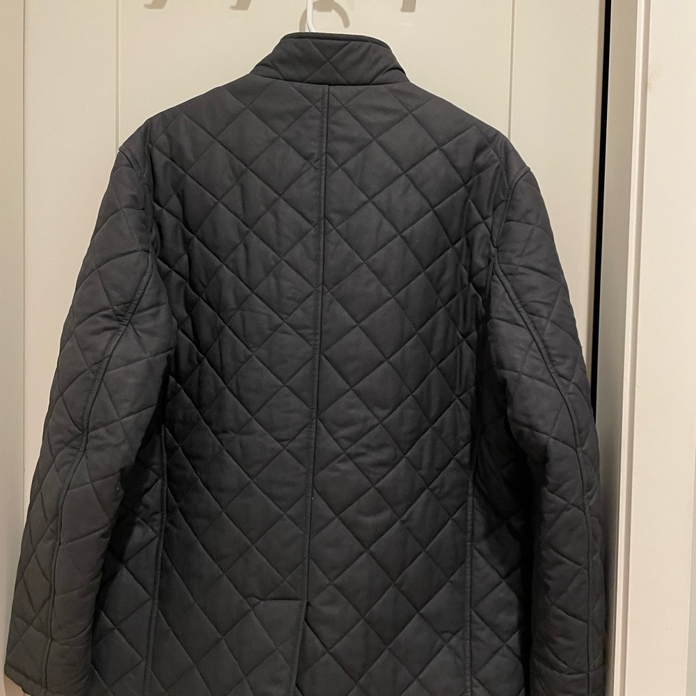 J. McLaughlin Charcoal Quilted Jacket - Picture 6 of 6